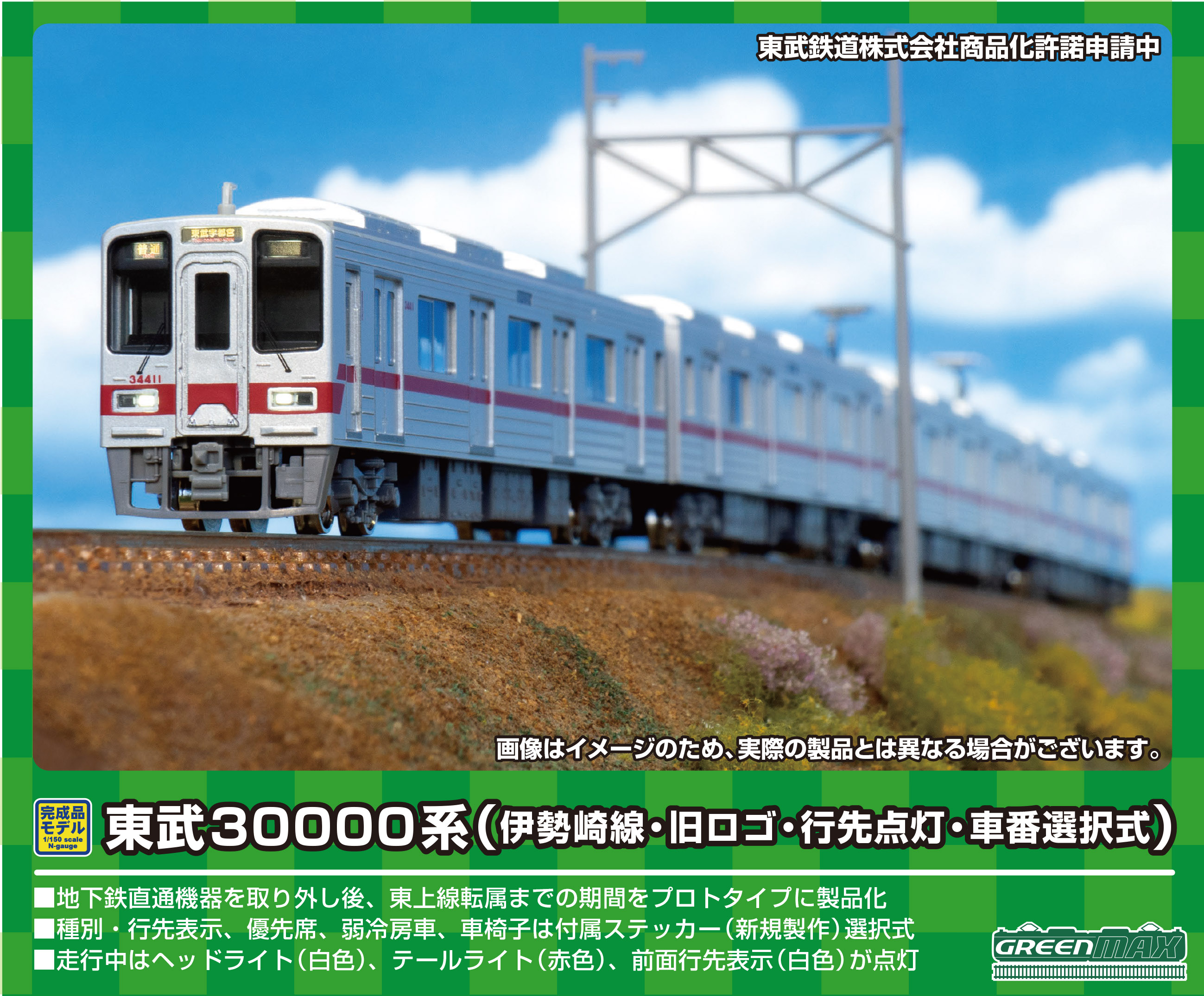 グリーンマックス 東武8000系 野田線トータルキット