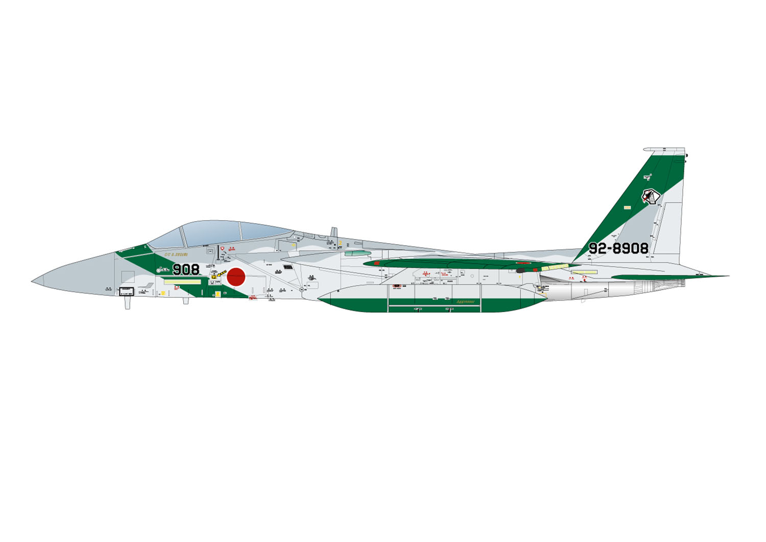 1/72 航空自衛隊 F-15Jイーグル アグレッサー 飛行教導群 908号機 タムタムオンラインショップ札幌店 通販 ミリタリーモデル