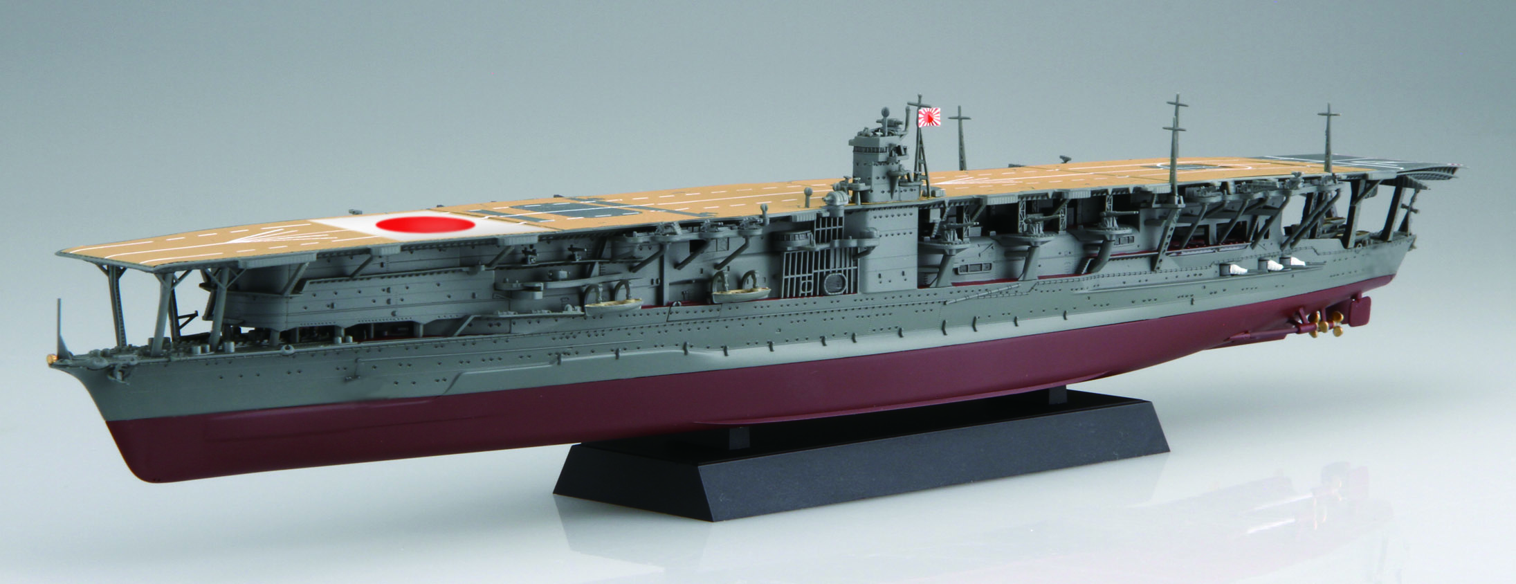 1/700 日本海軍航空母艦 赤城 精密塗装完成品 - プラモデル