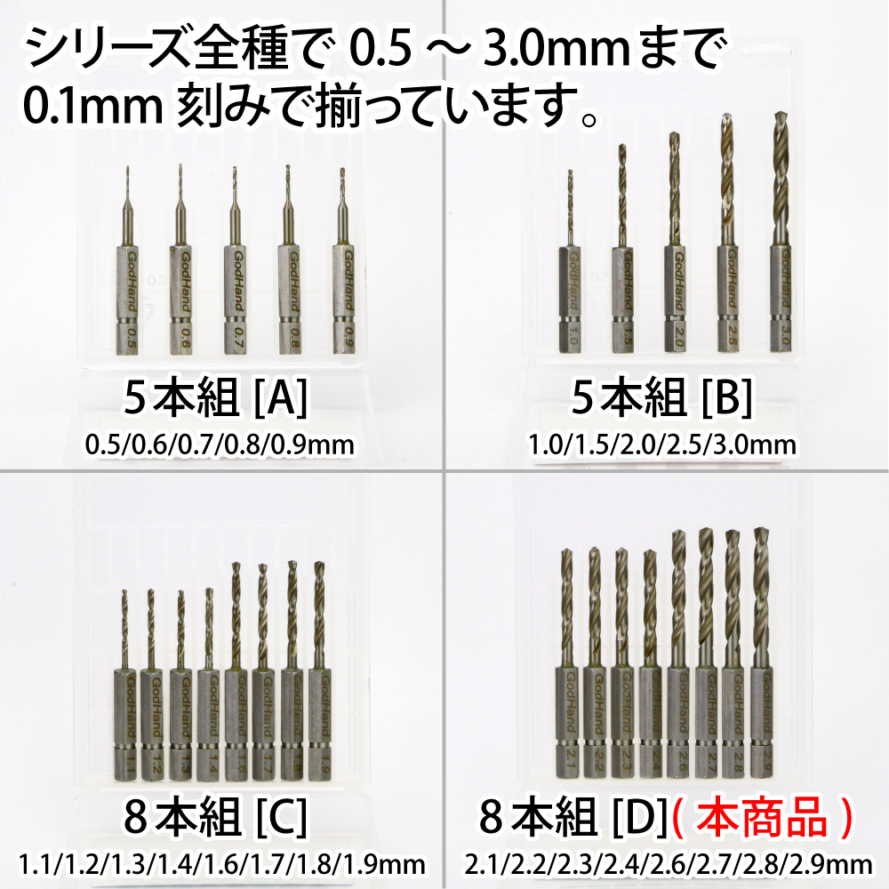 新着 タミヤ 精密ドリル刃1.0mm 軸径1.5mm ※ポスト投函便にて発送