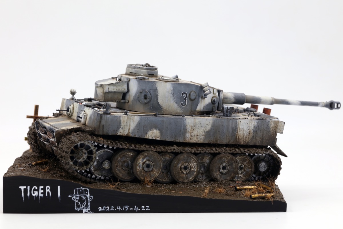 1/35 ドイツ タイガーⅠ 極初期生産型 第502重戦車大隊 レニングラード