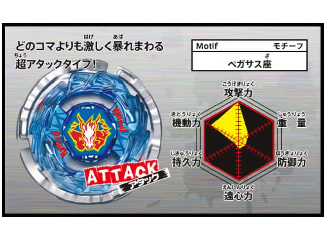 メタルファイトベイブレード ストームペガシス105RF - スポーツトイ 