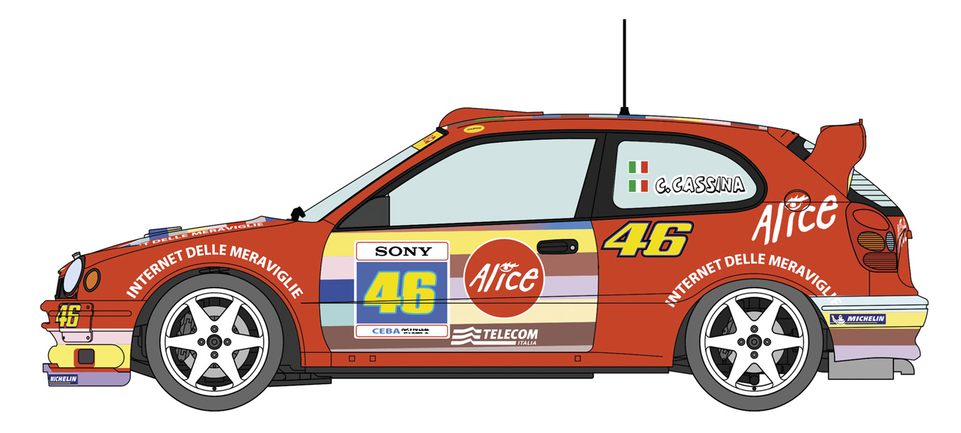 1/24 トヨタ カローラ WRC “2004 ラリー モンツァ” タムタムオンライン