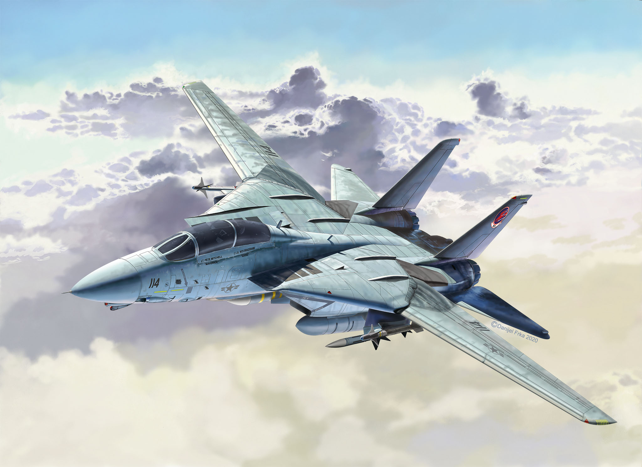 1/48 F-14A トムキャット “トップ ガン” タムタムオンラインショップ