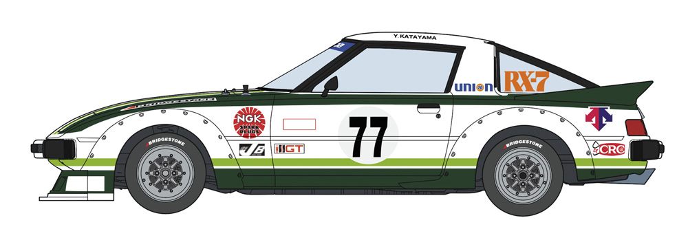 1/24 マツダ サバンナ RX-7 （SA22C） “1979 ポートランド CAR No.77 