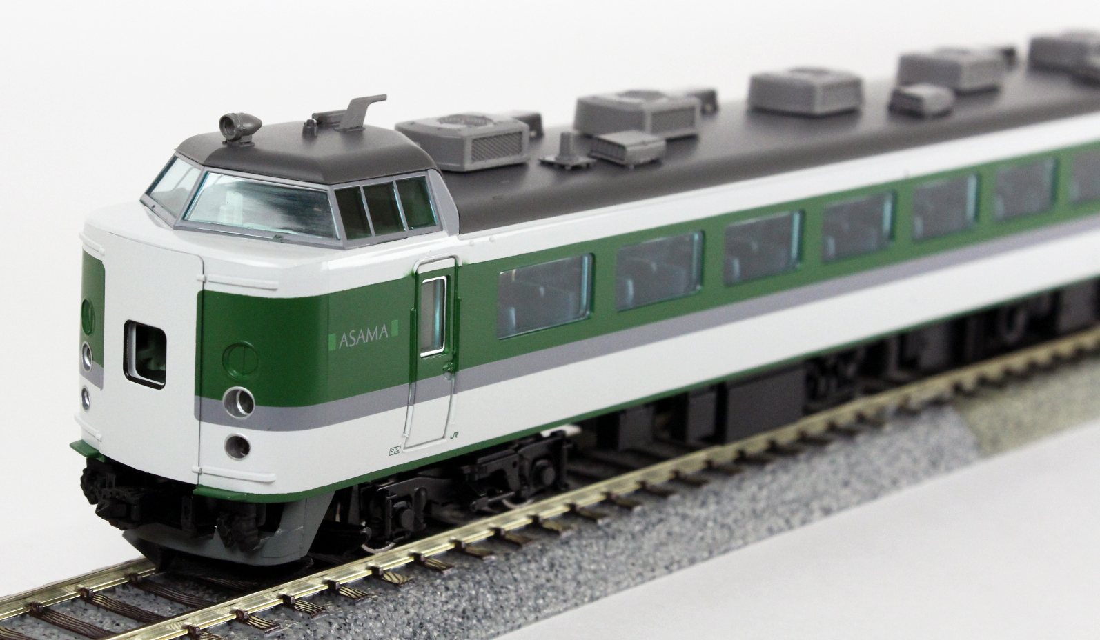 TOMIX HO JR 489系 あさま フル編成 9両 HO-050 HO-051 HO-052 - 鉄道模型