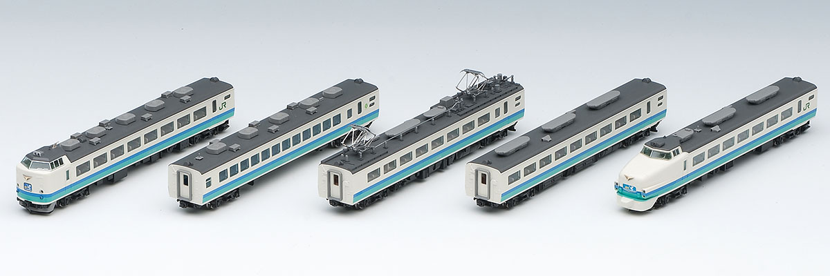 トミックス 98215 485系特急電車(上沼垂色・白鳥)基本セットA (5両 