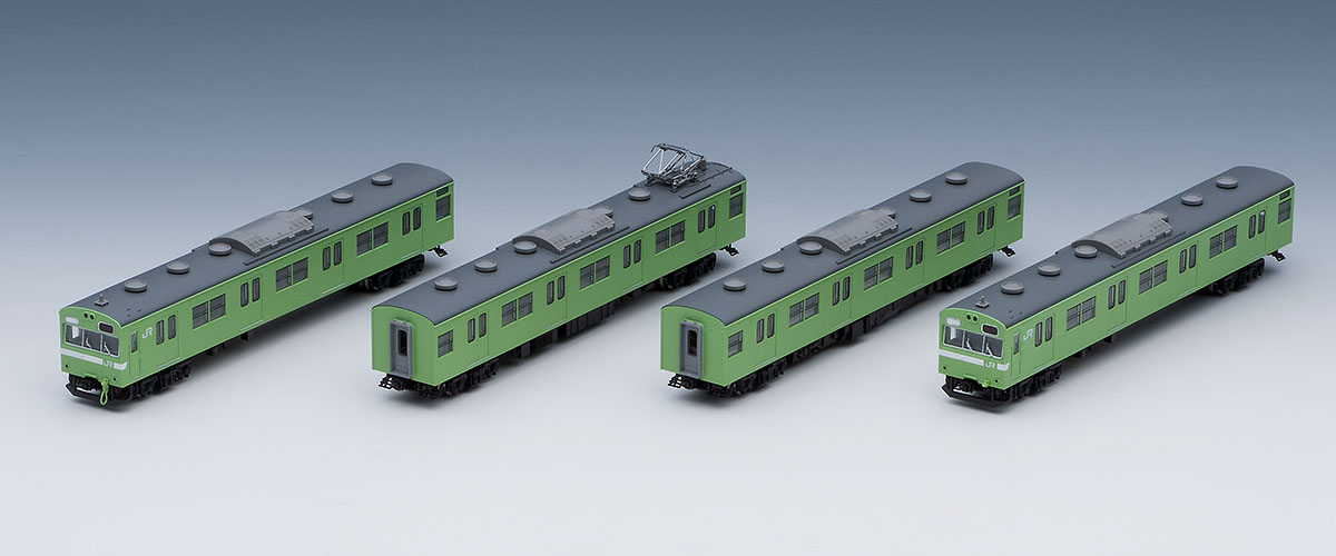 購入特典TOMIX 98422 98423 JR103系通勤電車(JR西日本仕様・黒サッシ・ウグイス)基本セット 増結セット 未使用品 通勤形電車