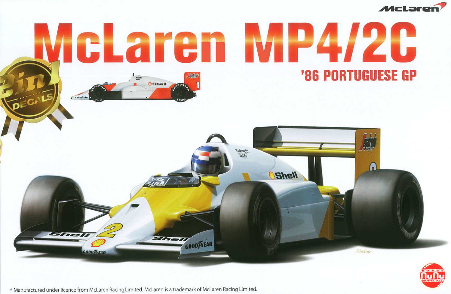 1/20 マクラーレン MP4/2C '86 ポルトガルGP タムタムオンライン 