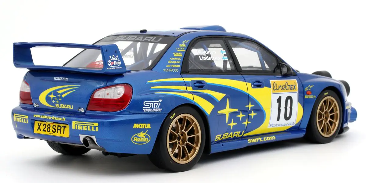 OTTO 1/18 スバル インプレッサ WRC モンテカルロ 2002 #10 タムタムオンラインショップ札幌店 通販