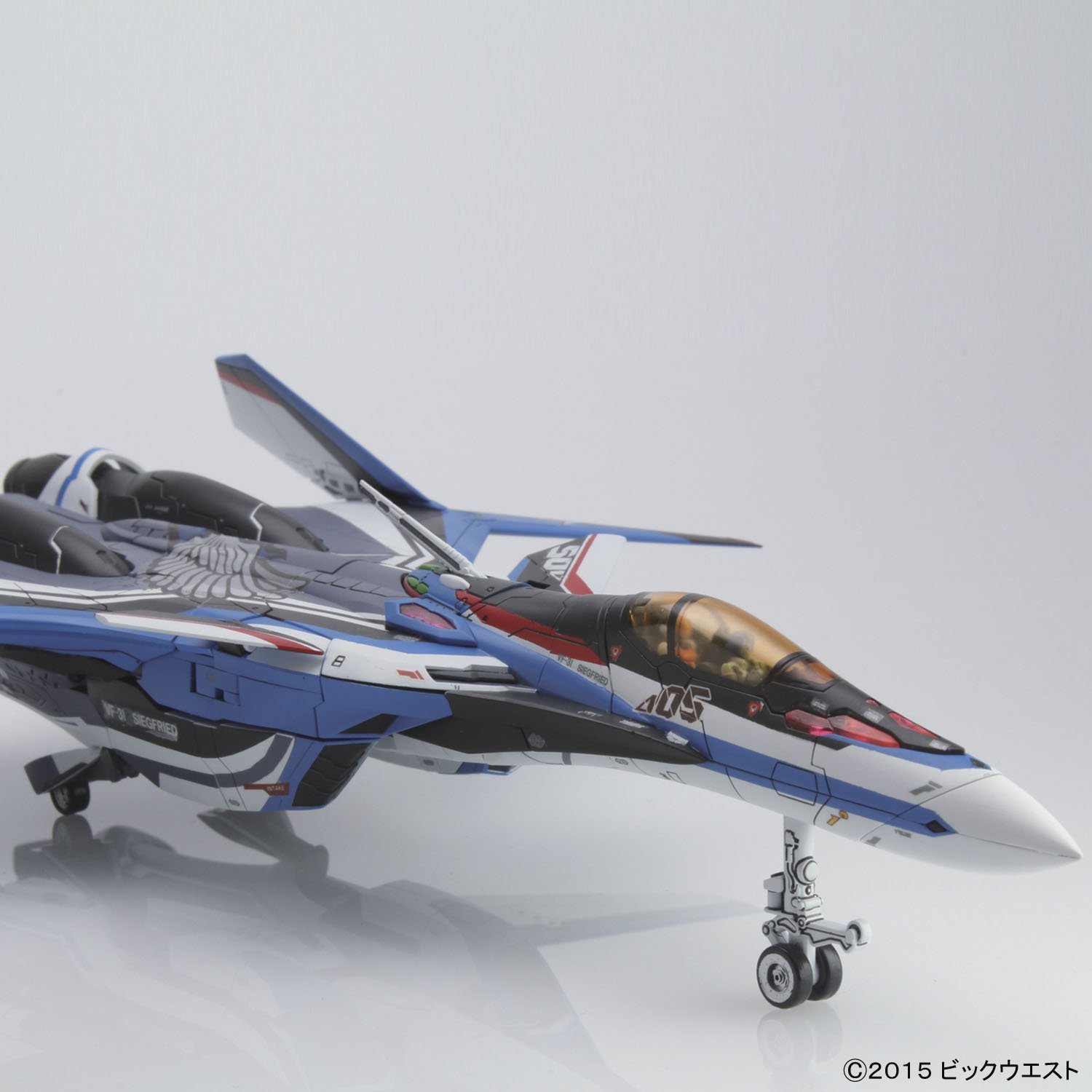 1/72 VF-31J改 ジークフリード (ハヤテ機) デカルチャーVer.『マクロス