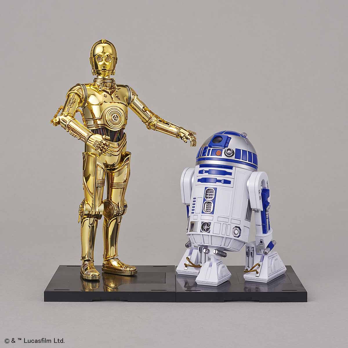 スターウォーズ C3PO, BB-8&R2-D2, ミレニアム・ファルコン www