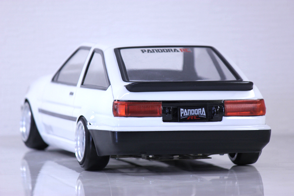 パンドラRC トヨタ AE86 カローラ レビン 3DR 1/10電動RCカー用 未塗装