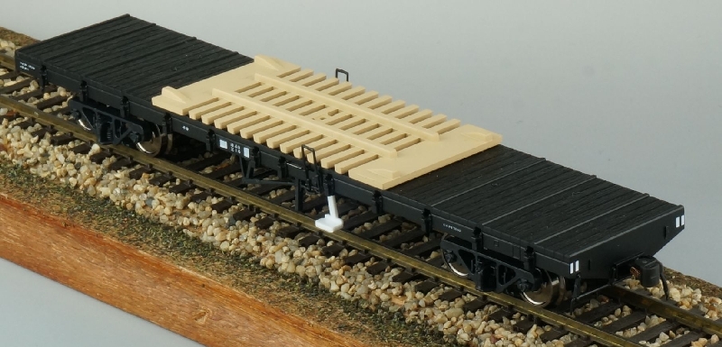 トラムウェイ TW-7000CC 国鉄チキ7000 特大貨物積載台付 2両セット 