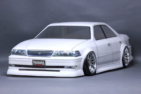 パンドラRC トヨタ マークⅡ JZX100 1/10電動RCカー用未塗装ボディ