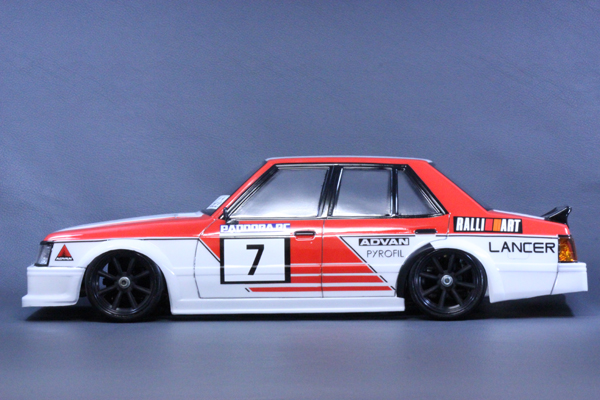 パンドラRC MITSUBISHI ランサー EX ランタボ 1/10電動RCカー用未塗装