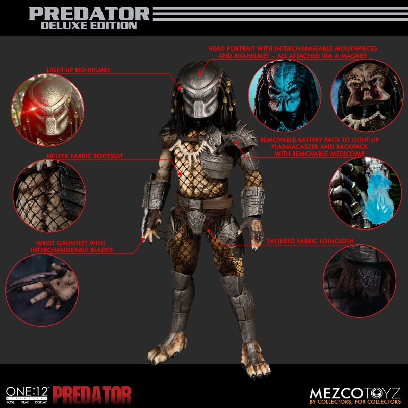 ワン12コレクティブ/ PREDATOR: ジャングルハンター・プレデター 1/12 