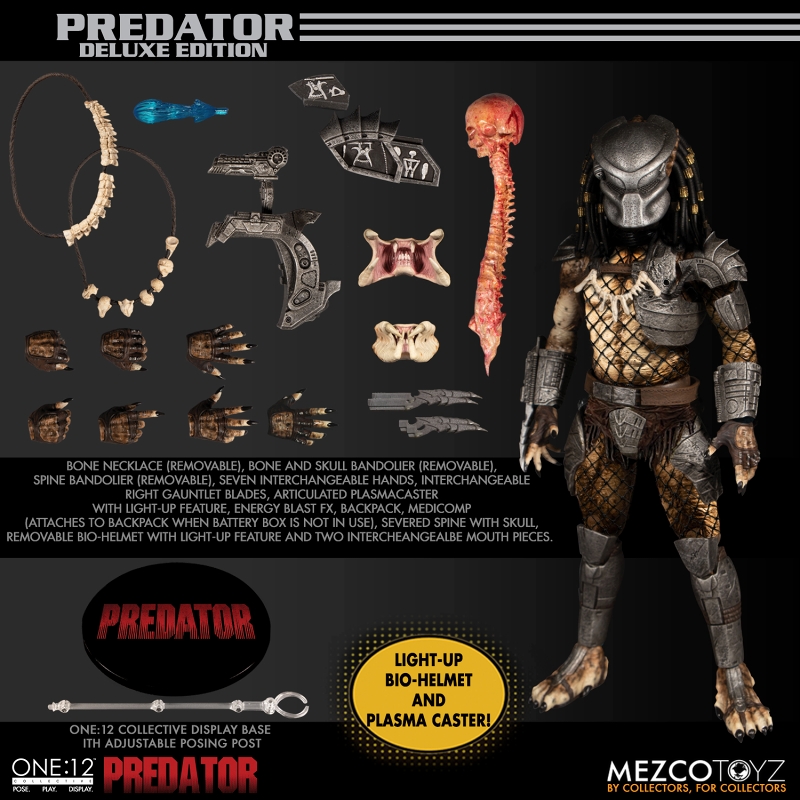 ワン12コレクティブ/ PREDATOR: ジャングルハンター・プレデター 1/12 