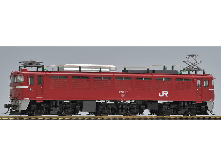 通販NEWHO EF81 赤2号　ひさし付き　プレステージ モデル　HO-193 tomix 北斗星　はくつる　あけぼの　など 機関車