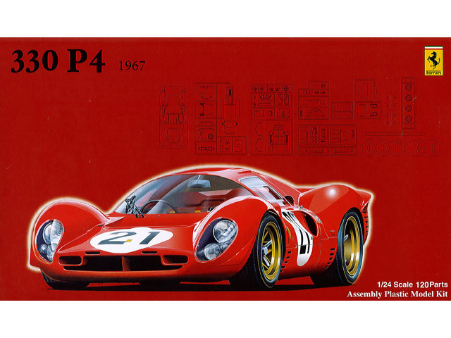 1/24 フェラーリ 330P4 1967年ルマン入賞車 タムタムオンライン ...