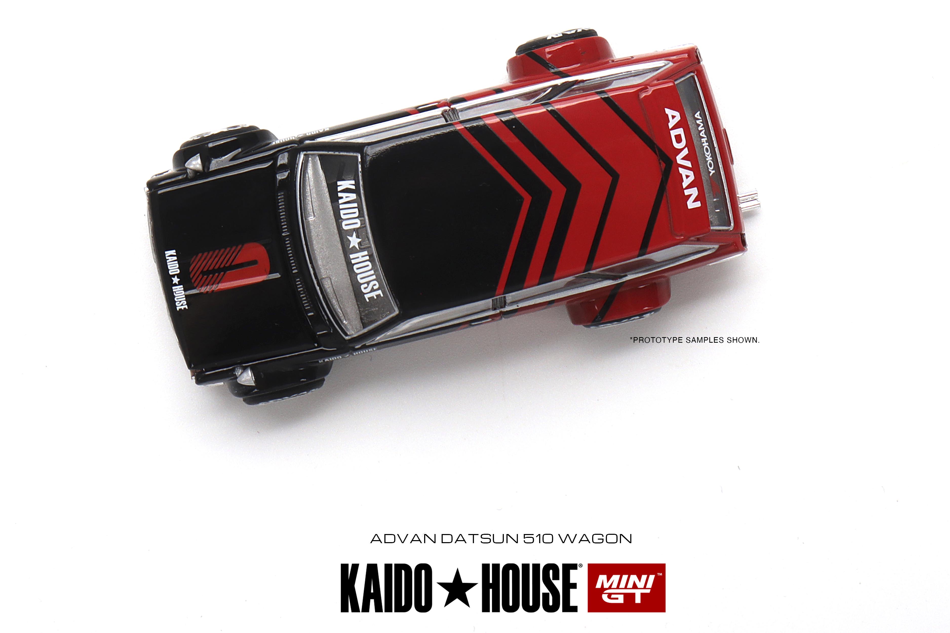 MINI-GT 1/64 ダットサン KAIDO 510 ワゴン ADVAN (右ハンドル) タムタムオンラインショップ札幌店 通販