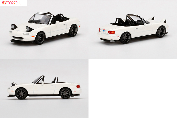 MINI-GT 1/64 ミアータ MX-5 NA チューニングVer WH Fred's Garage SP 台湾 タムタムオンラインショップ札幌店  通販