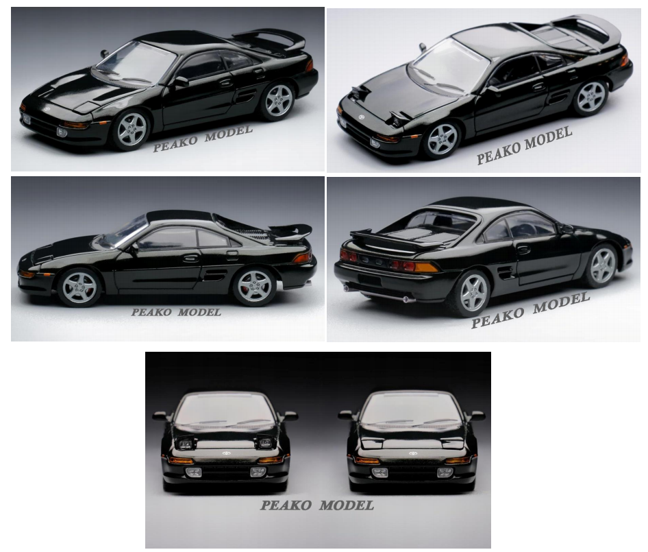 PEAKO (ピーコ) 1/64 トヨタ MR2 SW20 1996 Rev 4 ブラック タムタムオンラインショップ札幌店 通販