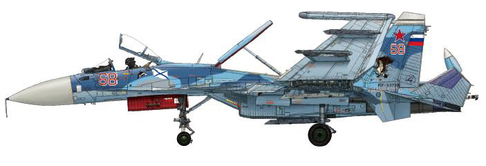 1/48 Su-33 フランカーD ロシア海軍艦上戦闘機 タムタムオンライン 