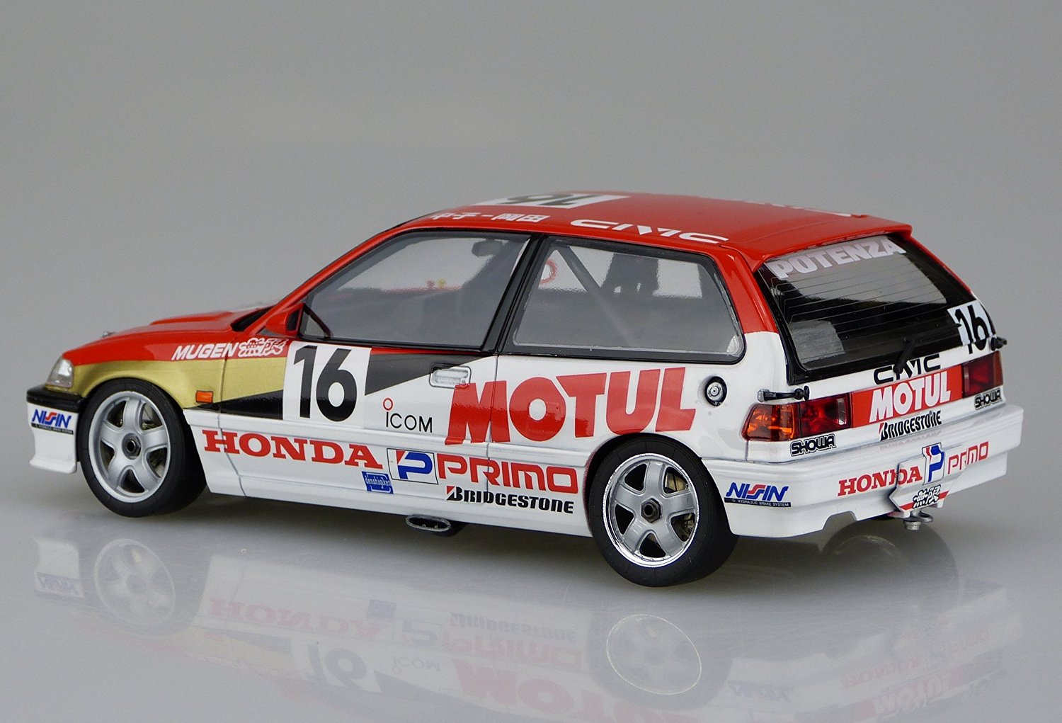 1/24 ホンダ シビック EF3 Gr.A '88 MOTUL タムタムオンラインショップ