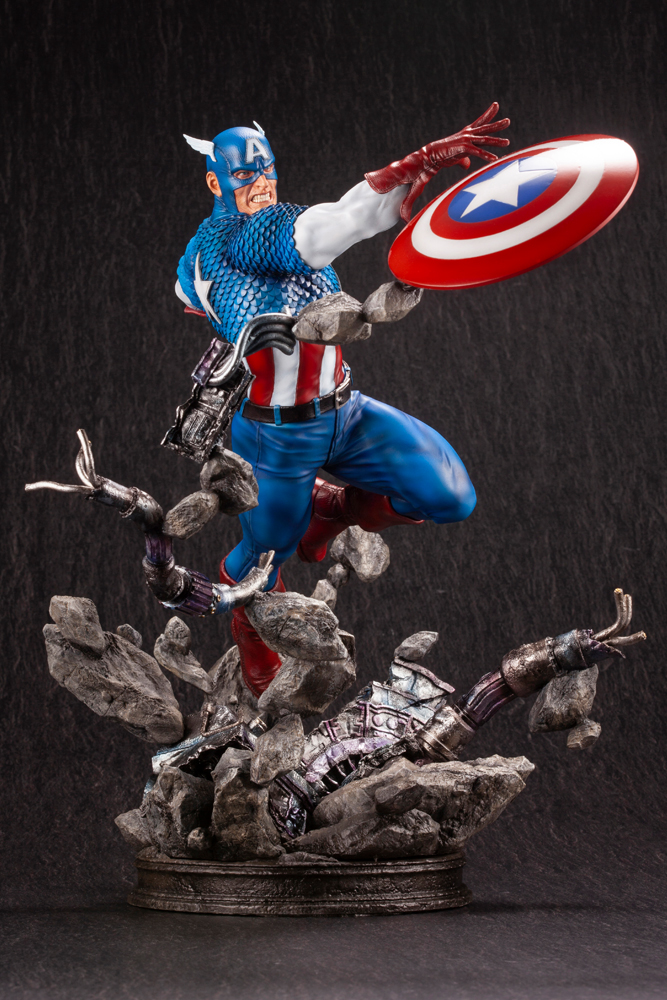 1/6 MARVEL AVENGERS キャプテンアメリカ ファインアートスタチュー