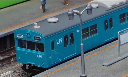 グリーンマックス 1236T JR103系初期車 関西形Ａスカイブルー トータル