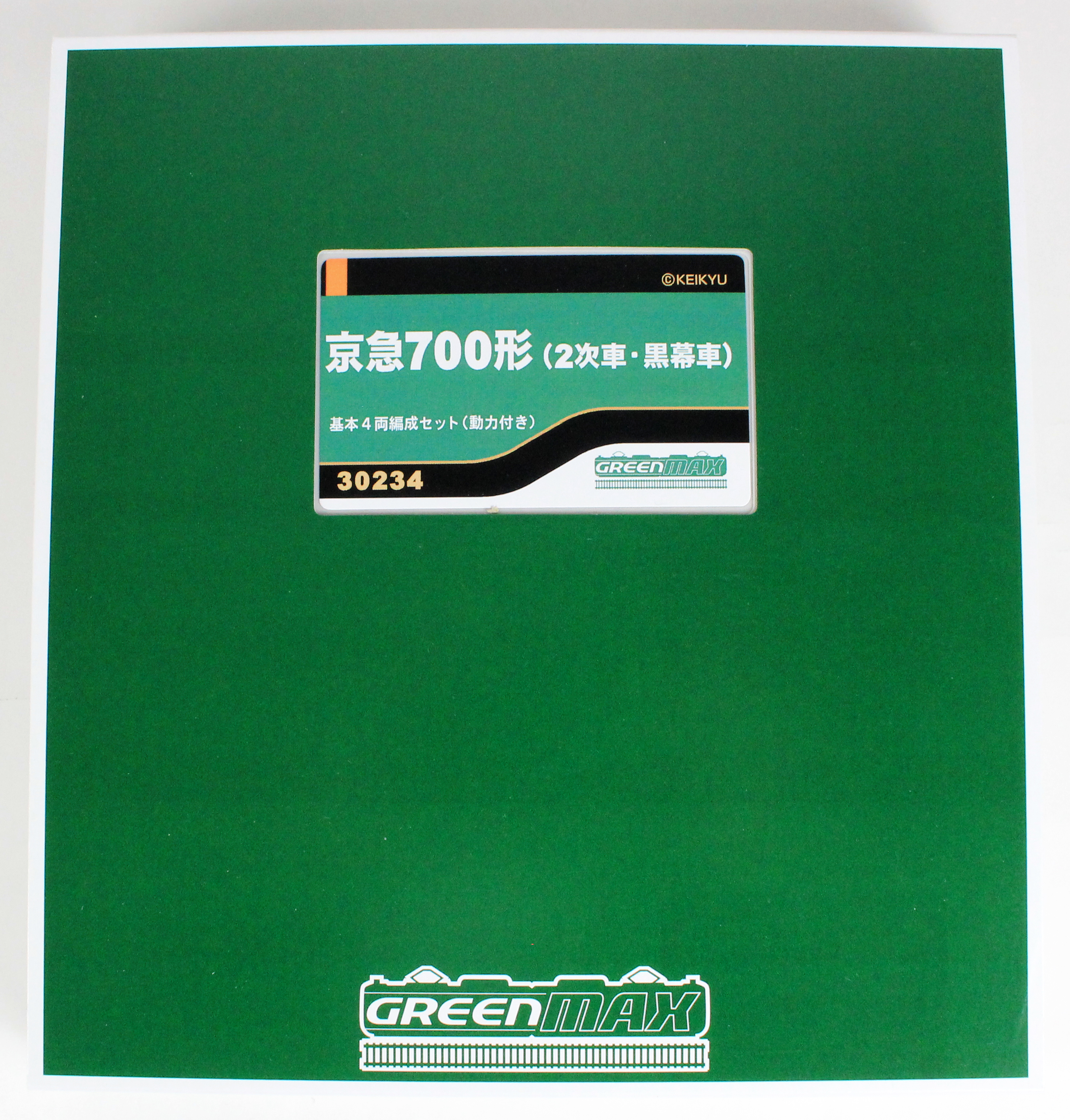 ☆再生産☆ グリーンマックス 30234 京急700形 2次車・黒幕車 基本4両 