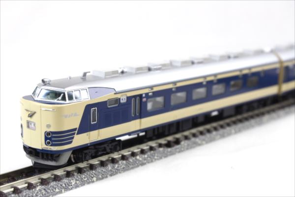 HOゲージ 特急寝台電車 581系 3両セット 車輪新品 - 鉄道模型