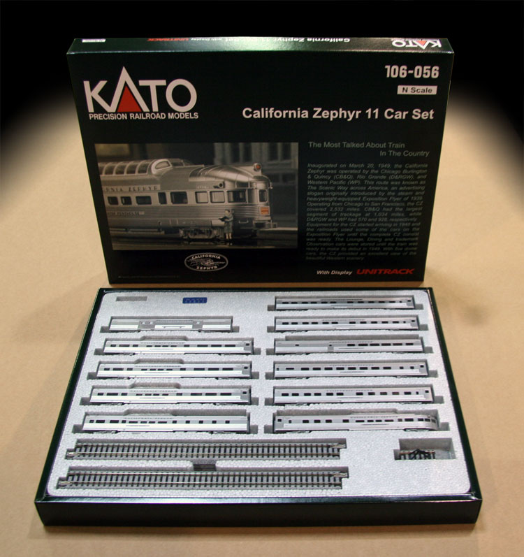 ☆再生産☆ KATO カトー 106-056 カリフォルニア・ゼファー 11両セット 