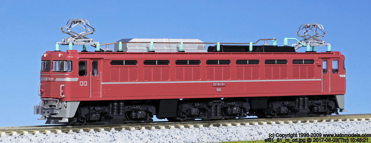 KATO 3066-6 EF81 81 お召し塗装機 JR仕様 - 鉄道模型
