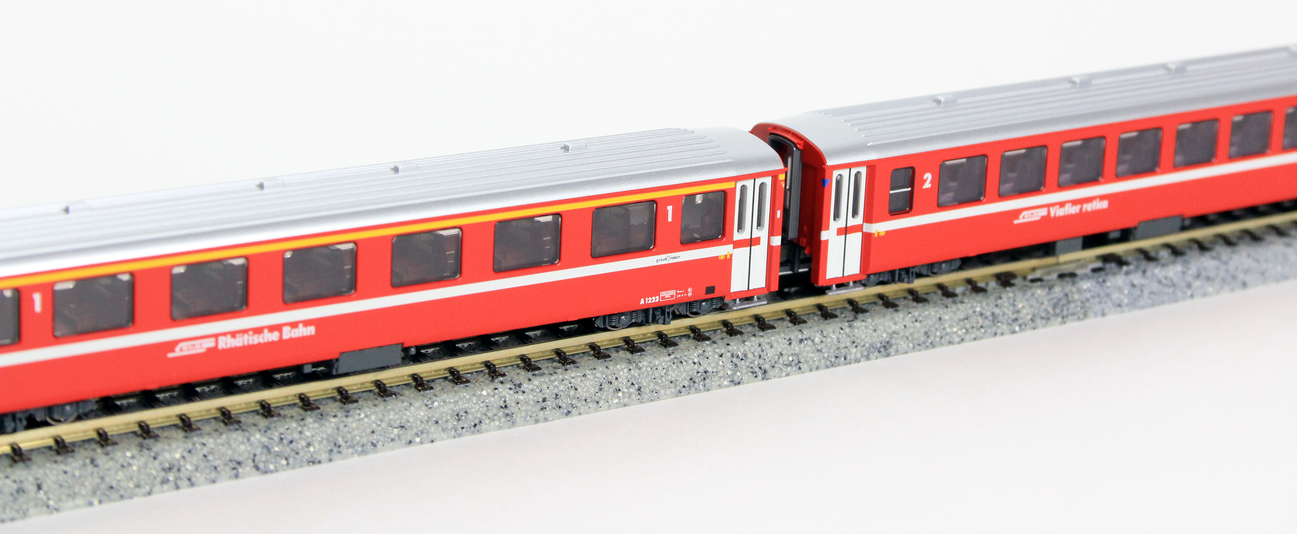 カトー 10-1413 アルプスの赤い客車 EWⅠ 基本セット（4両） Nゲージ