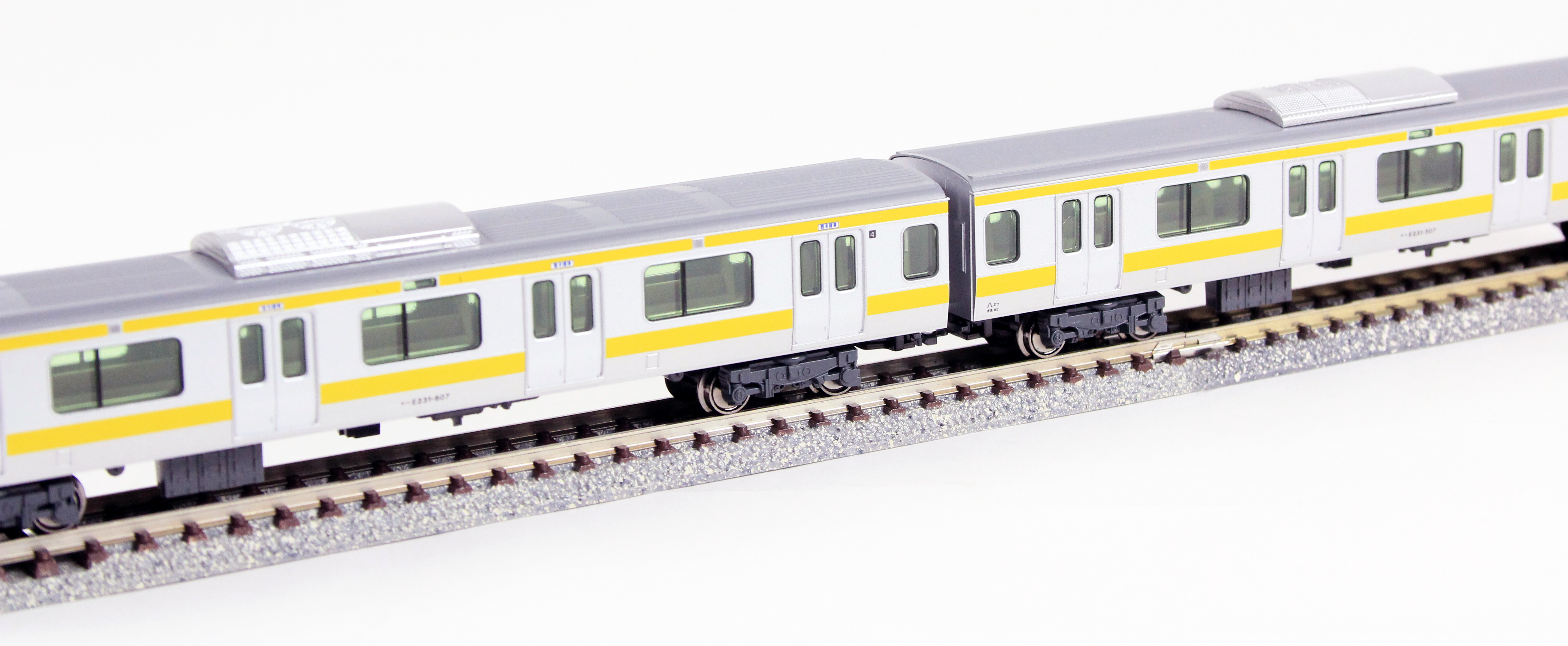 KATO 10-1462 E231系500番台 中央・総武緩行線 4両増結セット 鉄道模型