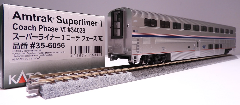 ホビーセンターカトー 35-6056 Amtrak Superliner I Coach Phase VI