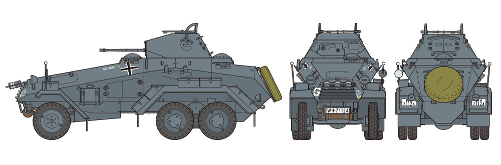 1/35 ドイツ6輪装甲車 Sd.Kfz.231 タムタムオンラインショップ札幌店 