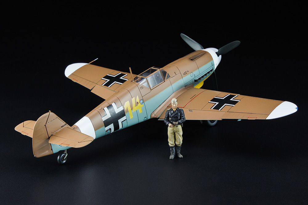 1/48 メッサーシュミット Bf109F-4 Trop “アフリカの星（マルセイユ）” w/フィギュア タムタムオンラインショップ札幌店 通販  ミリタリーモデル