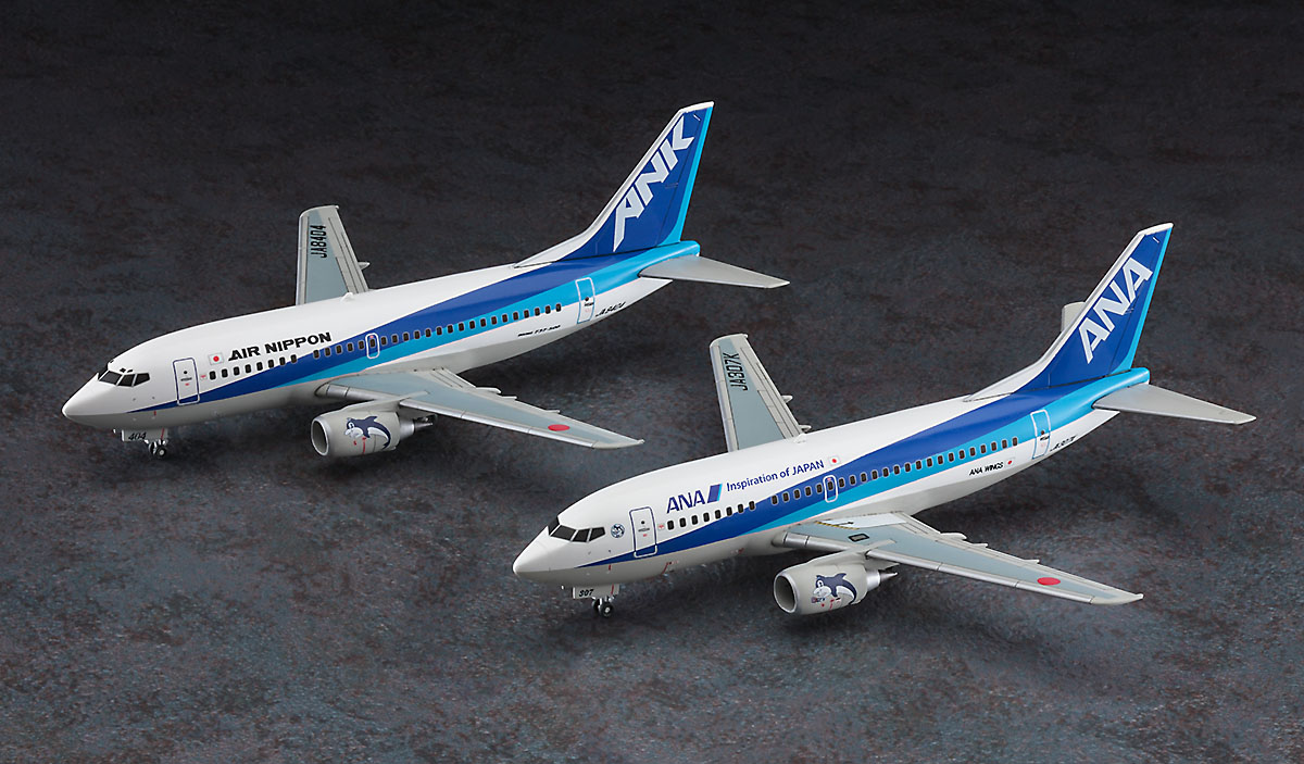 メーカー再生品】 ANA 4機セット 1/200 737-500 模型/プラモデル - www