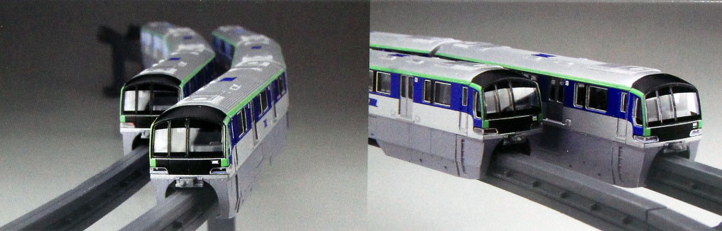 フジミ STR-14 東京モノレール10000形6両編成ディスプレイモデル 彩色 
