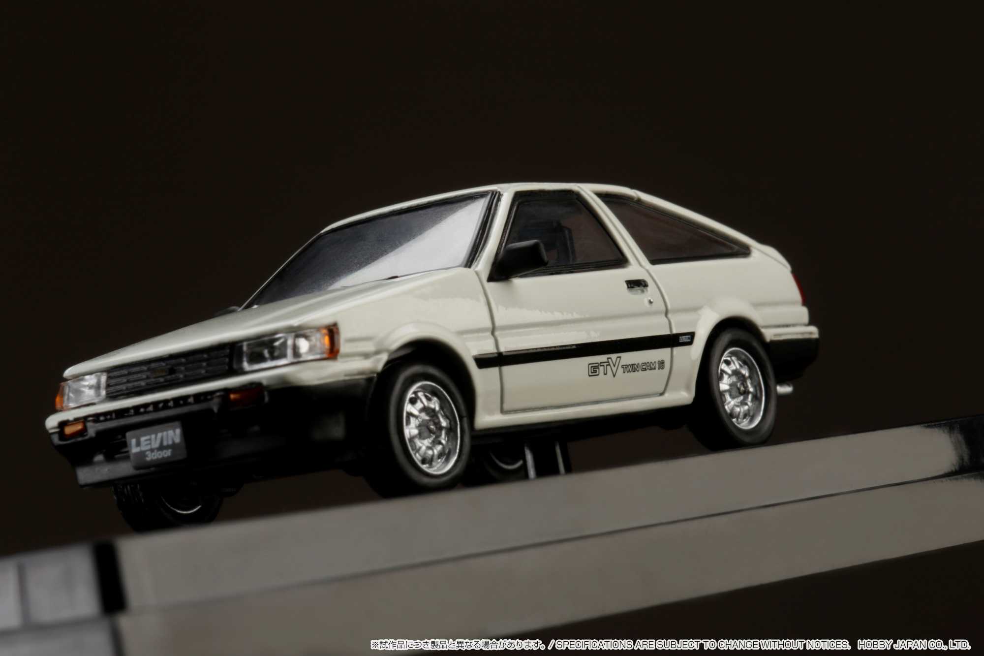 1/64 トヨタ カローラ レビン AE86 3 ドア GTV ホワイト タムタムオンラインショップ札幌店 通販