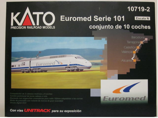 KATO 10719-2 RENFE Euromed 10両 外国型Nゲージホビー・楽器・アート