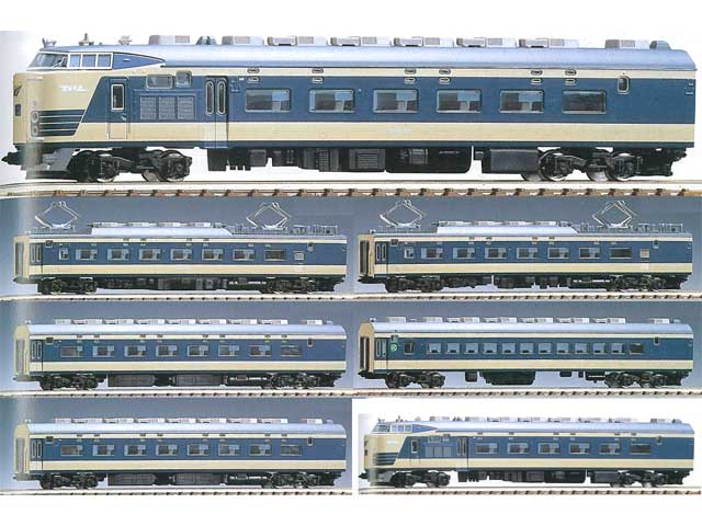 583系特急電車(クハネ581) 基本7両セット タムタムオンラインショップ 