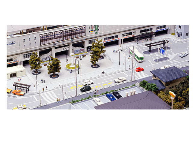 KATO 23-411 駅前道路セット② - 鉄道模型