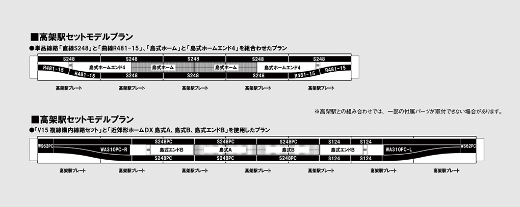 KATO カトー 23-125 高架駅セット 鉄道模型 Nゲージ タムタム 