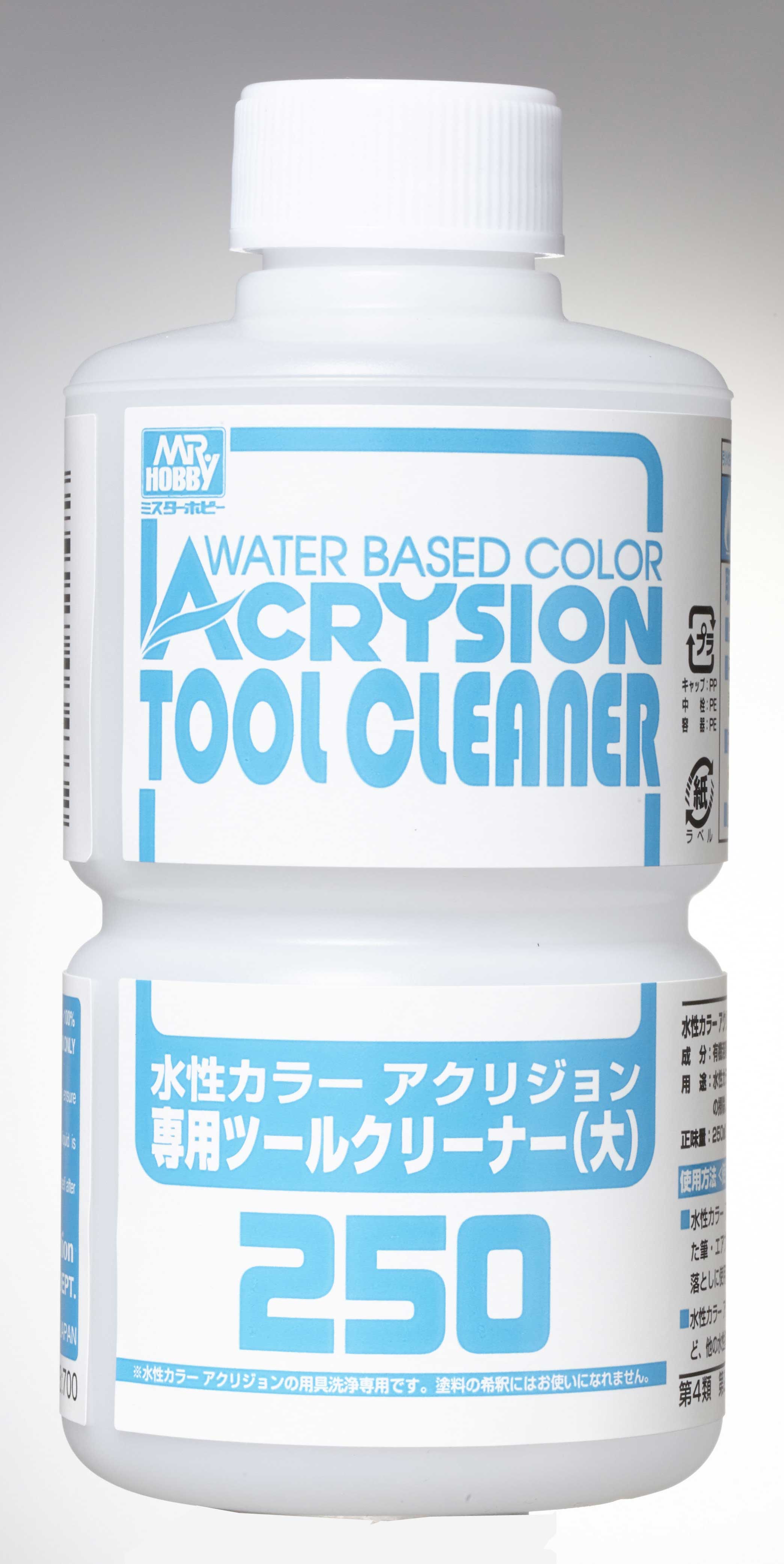 アクリジョン　ベースカラー　うすめ液　洗浄液　新水性塗料セット